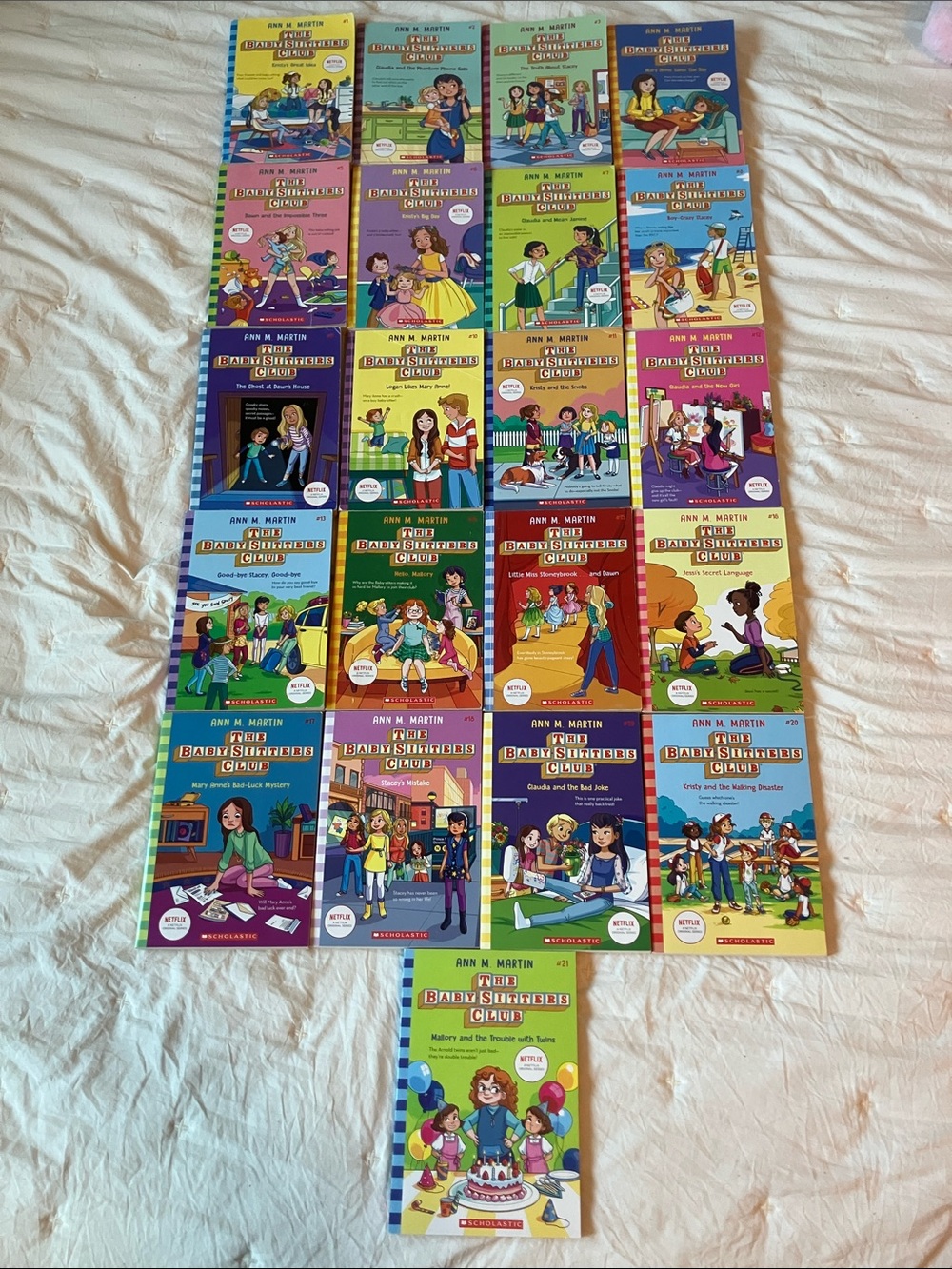 Babysitters Club Books 1-21 Set